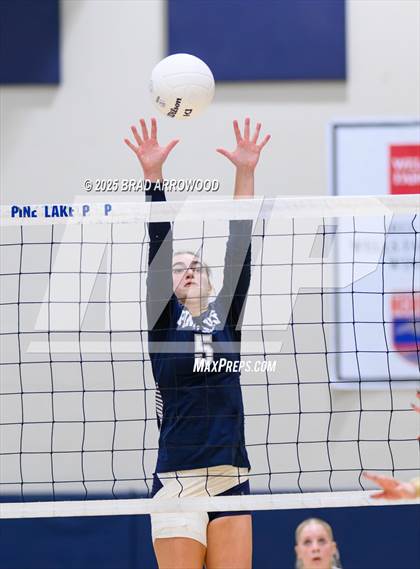 Thumbnail 1 in Draughn @ Pine Lake Prep (NCHSAA 3A Regional Final) photogallery.