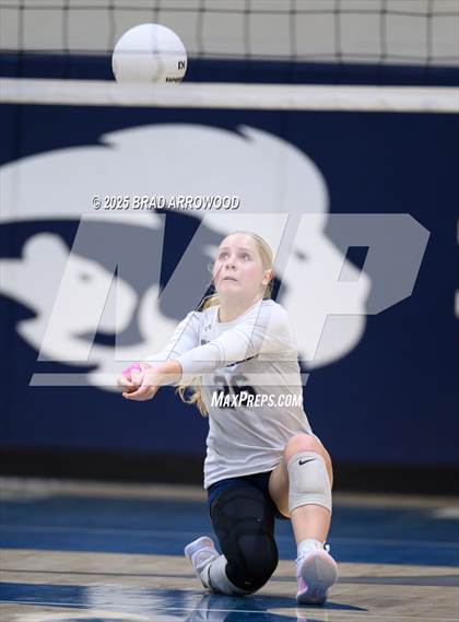 Thumbnail 2 in Draughn @ Pine Lake Prep (NCHSAA 3A Regional Final) photogallery.