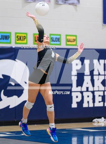 Thumbnail 3 in Draughn @ Pine Lake Prep (NCHSAA 3A Regional Final) photogallery.