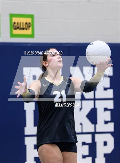 Thumbnail 1 in Draughn @ Pine Lake Prep (NCHSAA 3A Regional Final) photogallery.