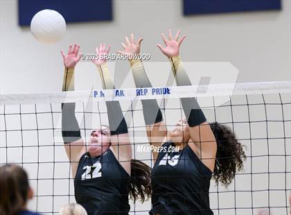 Thumbnail 3 in Draughn @ Pine Lake Prep (NCHSAA 3A Regional Final) photogallery.