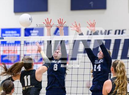 Thumbnail 3 in Draughn @ Pine Lake Prep (NCHSAA 3A Regional Final) photogallery.