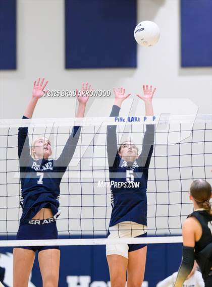 Thumbnail 3 in Draughn @ Pine Lake Prep (NCHSAA 3A Regional Final) photogallery.