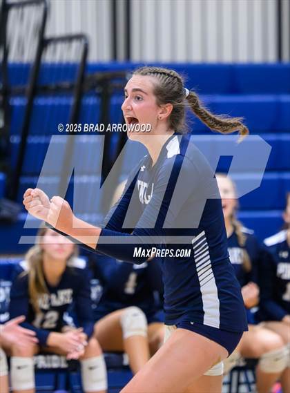 Thumbnail 2 in Draughn @ Pine Lake Prep (NCHSAA 3A Regional Final) photogallery.