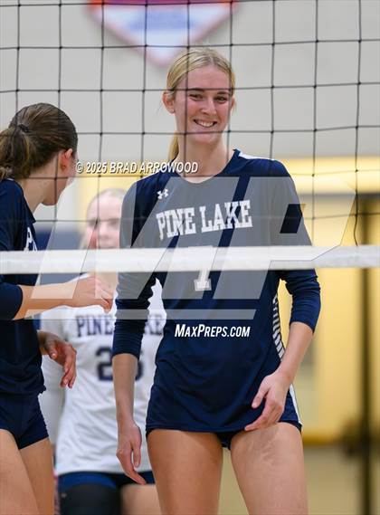 Thumbnail 3 in Draughn @ Pine Lake Prep (NCHSAA 3A Regional Final) photogallery.