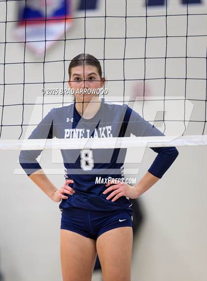 Thumbnail 3 in Draughn @ Pine Lake Prep (NCHSAA 3A Regional Final) photogallery.