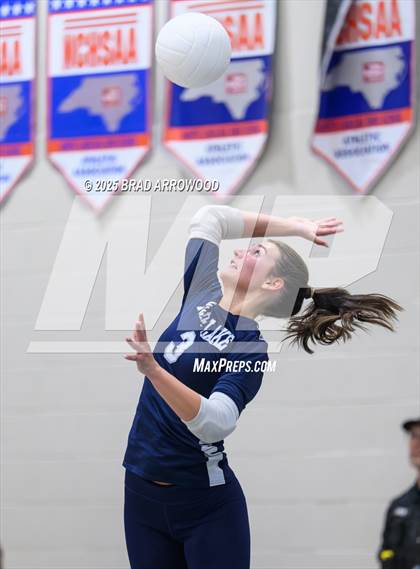 Thumbnail 2 in Draughn @ Pine Lake Prep (NCHSAA 3A Regional Final) photogallery.