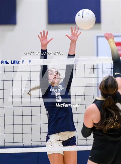 Thumbnail 3 in Draughn @ Pine Lake Prep (NCHSAA 3A Regional Final) photogallery.