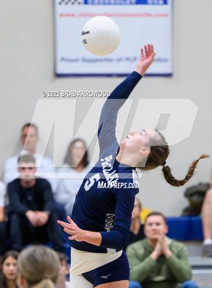 Thumbnail 2 in Draughn @ Pine Lake Prep (NCHSAA 3A Regional Final) photogallery.