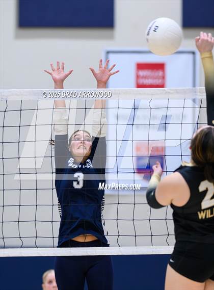 Thumbnail 1 in Draughn @ Pine Lake Prep (NCHSAA 3A Regional Final) photogallery.