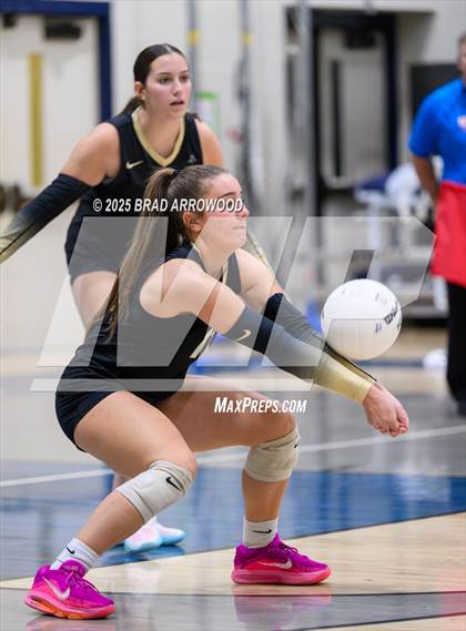 Thumbnail 2 in Draughn @ Pine Lake Prep (NCHSAA 3A Regional Final) photogallery.