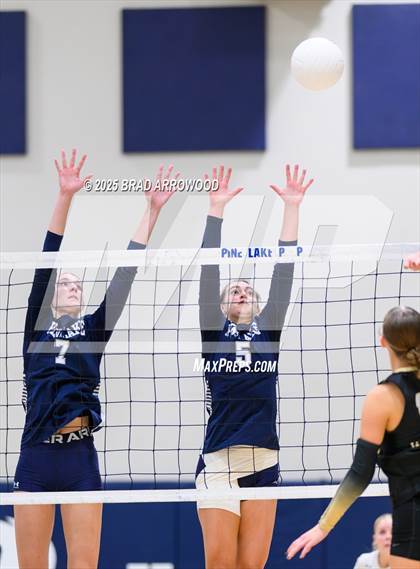 Thumbnail 2 in Draughn @ Pine Lake Prep (NCHSAA 3A Regional Final) photogallery.