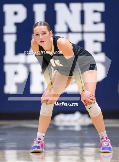 Thumbnail 3 in Draughn @ Pine Lake Prep (NCHSAA 3A Regional Final) photogallery.