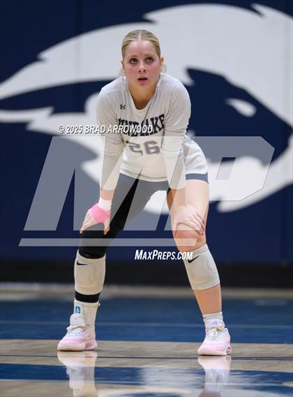 Thumbnail 1 in Draughn @ Pine Lake Prep (NCHSAA 3A Regional Final) photogallery.