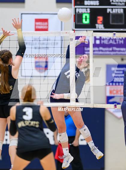 Thumbnail 3 in Draughn @ Pine Lake Prep (NCHSAA 3A Regional Final) photogallery.