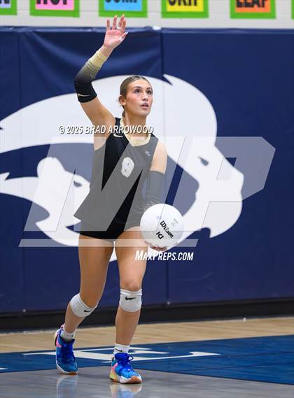 Thumbnail 2 in Draughn @ Pine Lake Prep (NCHSAA 3A Regional Final) photogallery.