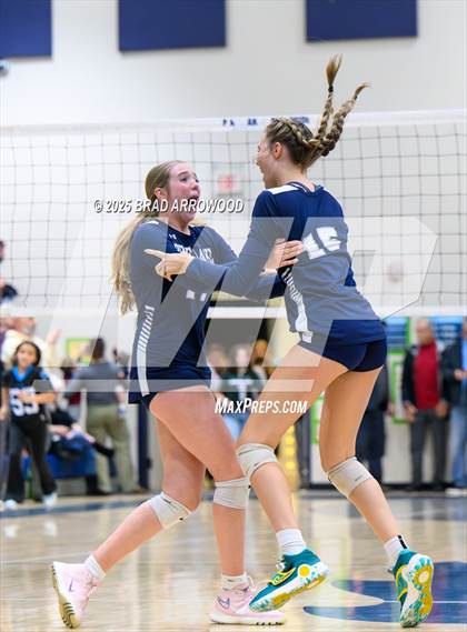 Thumbnail 3 in Draughn @ Pine Lake Prep (NCHSAA 3A Regional Final) photogallery.