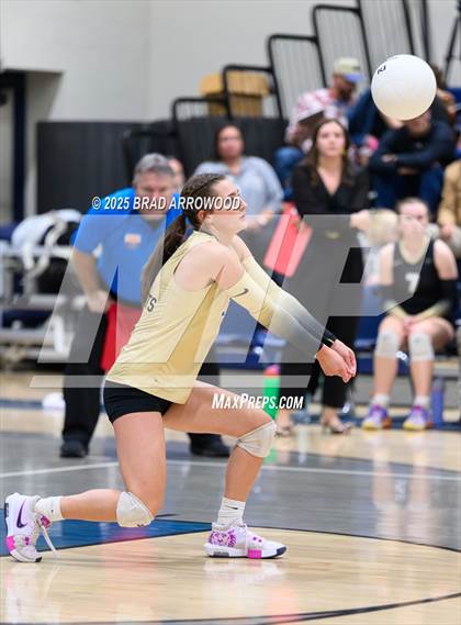 Thumbnail 2 in Draughn @ Pine Lake Prep (NCHSAA 3A Regional Final) photogallery.