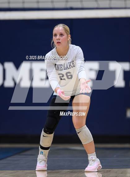 Thumbnail 2 in Draughn @ Pine Lake Prep (NCHSAA 3A Regional Final) photogallery.