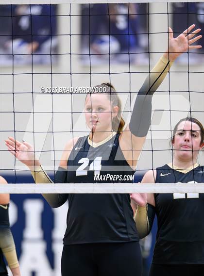 Thumbnail 3 in Draughn @ Pine Lake Prep (NCHSAA 3A Regional Final) photogallery.