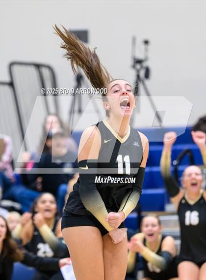 Thumbnail 1 in Draughn @ Pine Lake Prep (NCHSAA 3A Regional Final) photogallery.