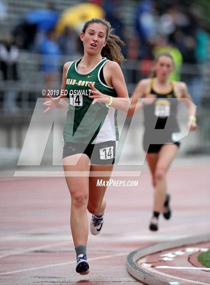 Thumbnail 1 in CIF NCS Meet of Champions (Girls 3200 Meter)  photogallery.