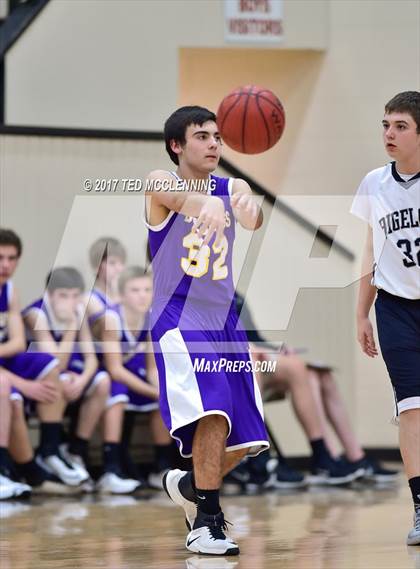 Thumbnail 1 in Fr: St. Joseph vs Bigelow (AAA 2A West Conference 2nd Round Playoff) photogallery.