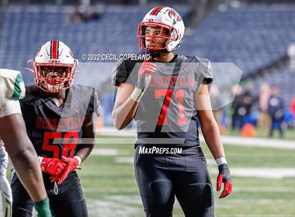 Thumbnail 1 in Langston Hughes vs. Gainesville (GHSA 6A Championship) photogallery.