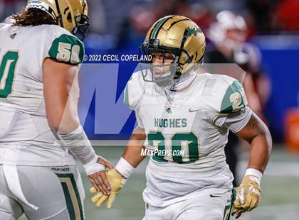 Thumbnail 1 in Langston Hughes vs. Gainesville (GHSA 6A Championship) photogallery.