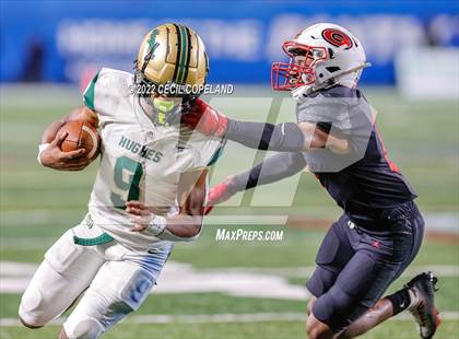 Thumbnail 3 in Langston Hughes vs. Gainesville (GHSA 6A Championship) photogallery.