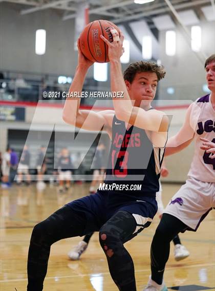 Thumbnail 1 in Johnson County Sports Association vs Founders Classical Academy (TAIAO State Tournament) photogallery.