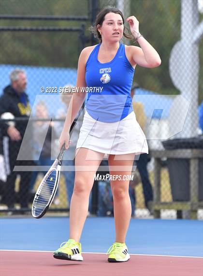 Thumbnail 3 in Oakwood vs Cape Fear Christian Academy (NCISAA 1A Final) photogallery.