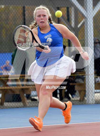 Thumbnail 3 in Oakwood vs Cape Fear Christian Academy (NCISAA 1A Final) photogallery.