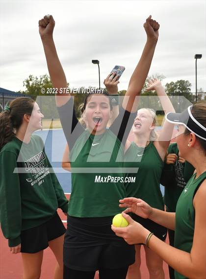 Thumbnail 3 in Oakwood vs Cape Fear Christian Academy (NCISAA 1A Final) photogallery.