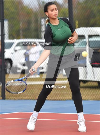 Thumbnail 2 in Oakwood vs Cape Fear Christian Academy (NCISAA 1A Final) photogallery.