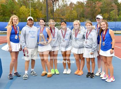 Thumbnail 2 in Oakwood vs Cape Fear Christian Academy (NCISAA 1A Final) photogallery.
