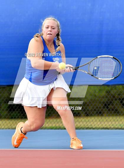 Thumbnail 1 in Oakwood vs Cape Fear Christian Academy (NCISAA 1A Final) photogallery.