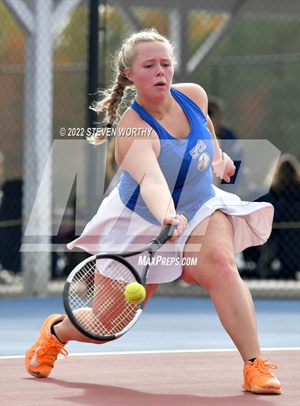 Thumbnail 2 in Oakwood vs Cape Fear Christian Academy (NCISAA 1A Final) photogallery.