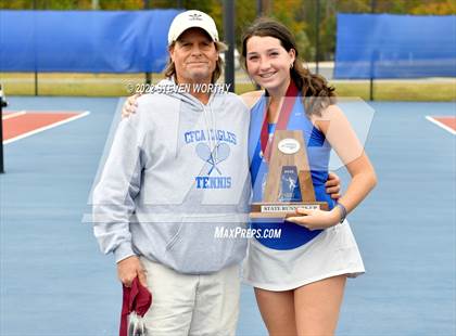 Thumbnail 1 in Oakwood vs Cape Fear Christian Academy (NCISAA 1A Final) photogallery.