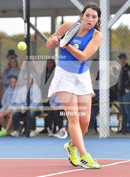 Thumbnail 3 in Oakwood vs Cape Fear Christian Academy (NCISAA 1A Final) photogallery.