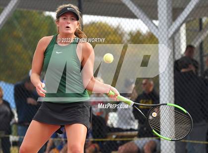 Thumbnail 2 in Oakwood vs Cape Fear Christian Academy (NCISAA 1A Final) photogallery.
