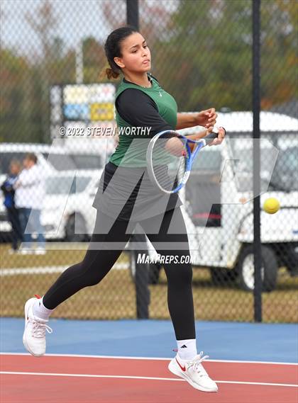 Thumbnail 3 in Oakwood vs Cape Fear Christian Academy (NCISAA 1A Final) photogallery.