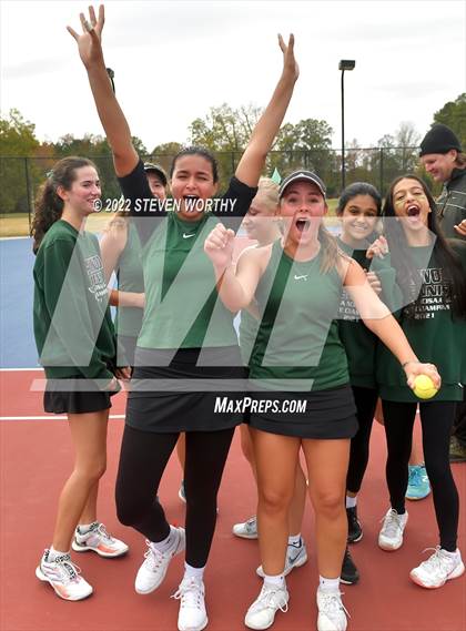 Thumbnail 1 in Oakwood vs Cape Fear Christian Academy (NCISAA 1A Final) photogallery.