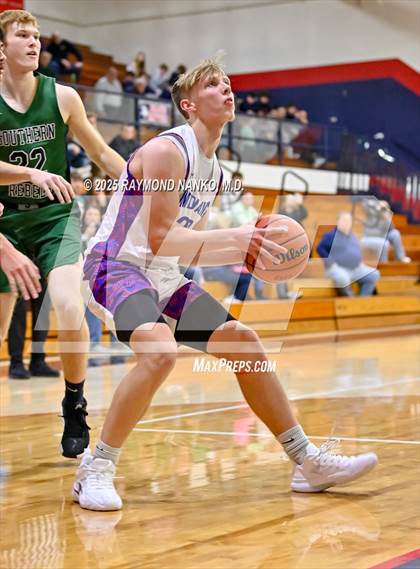Thumbnail 1 in Randolph Southern vs. Union City (IHSAA 1A Section 56 First Round)  photogallery.