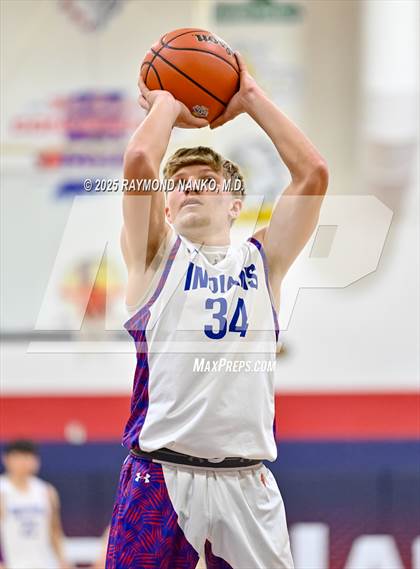 Thumbnail 3 in Randolph Southern vs. Union City (IHSAA 1A Section 56 First Round)  photogallery.