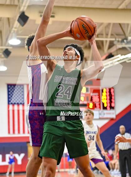 Thumbnail 2 in Randolph Southern vs. Union City (IHSAA 1A Section 56 First Round)  photogallery.
