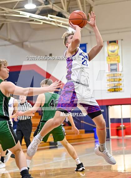 Thumbnail 1 in Randolph Southern vs. Union City (IHSAA 1A Section 56 First Round)  photogallery.