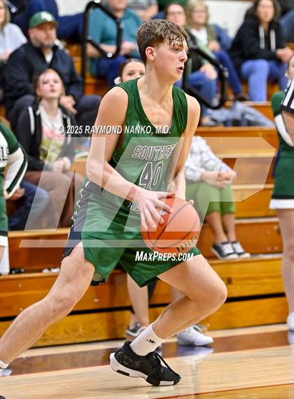 Thumbnail 1 in Randolph Southern vs. Union City (IHSAA 1A Section 56 First Round)  photogallery.