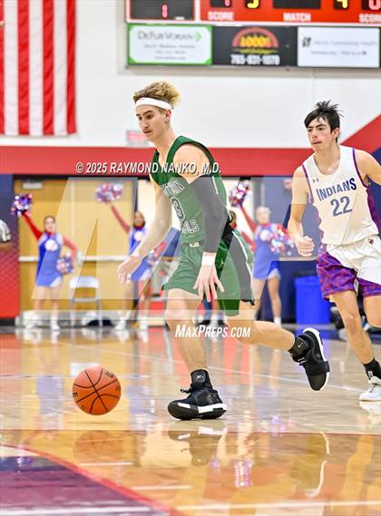 Thumbnail 1 in Randolph Southern vs. Union City (IHSAA 1A Section 56 First Round)  photogallery.