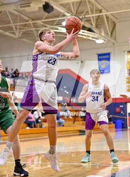 Thumbnail 1 in Randolph Southern vs. Union City (IHSAA 1A Section 56 First Round)  photogallery.